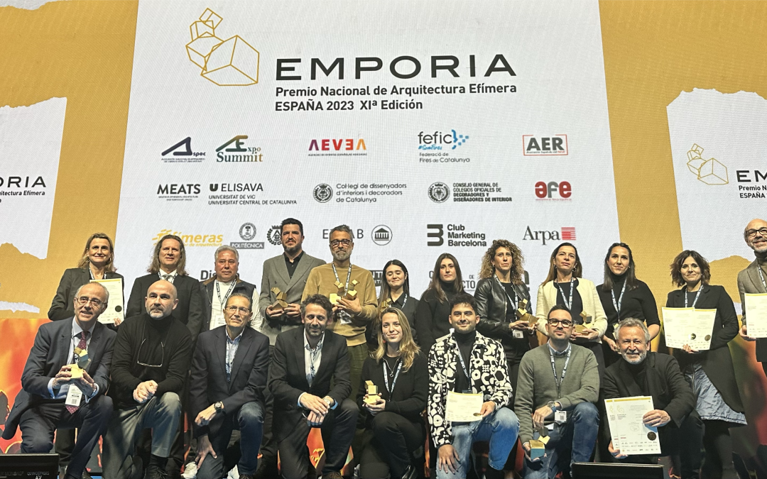 Los Premios Emporia galardonan la arquitectura efímera de los eventos del 2023