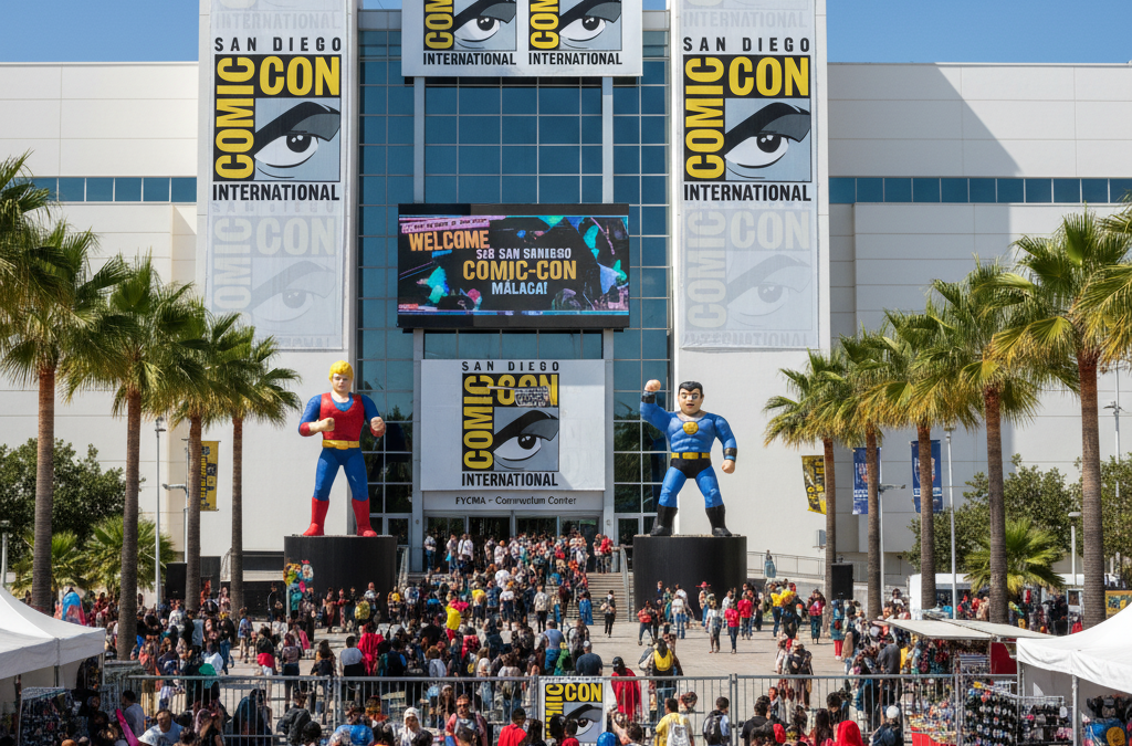 Comic-Con de San Diego cruza el Atlántico y se estrena en Málaga