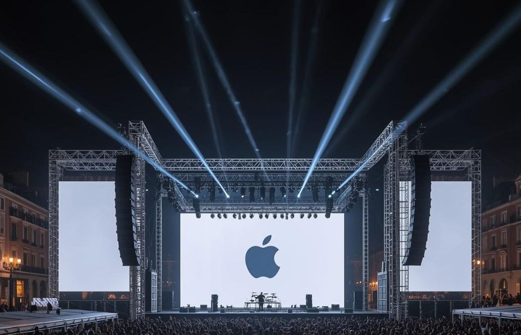 Apple transformó Sol en un show abierto por sus 40 años
