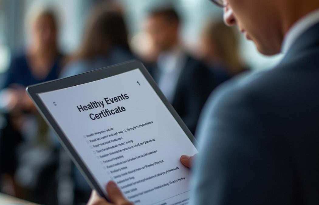 España presenta el primer Certificado de Eventos Saludables