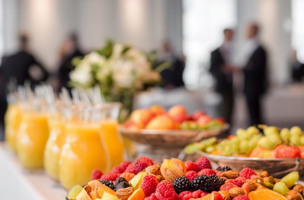 El catering se suma al debate sobre eventos saludables