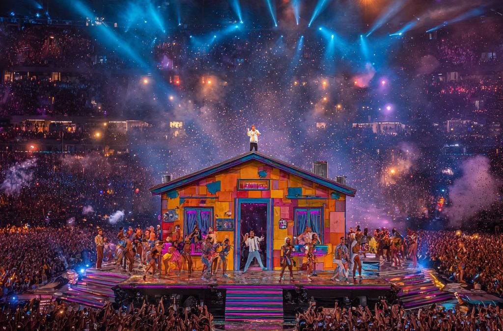 Bad Bunny hizo historia en el halftime de la Super Bowl 
