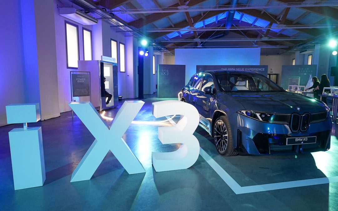 ACCIONA convierte el lanzamiento del BMW iX3 en una experiencia inmersiva